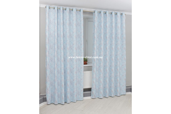 Шторы микровелюр компаньон Venza TCK-1274