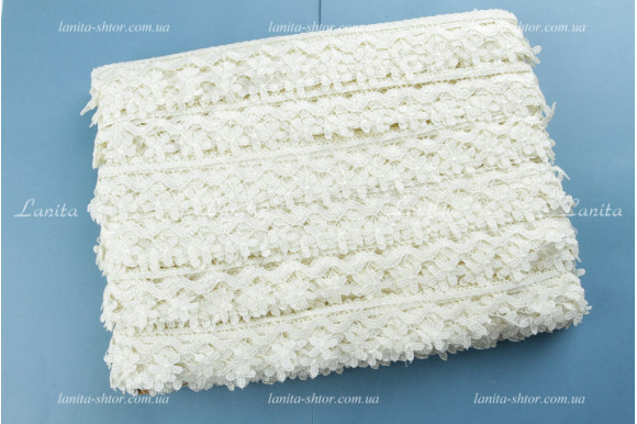 Мереживо молочне 5см KTD-7954