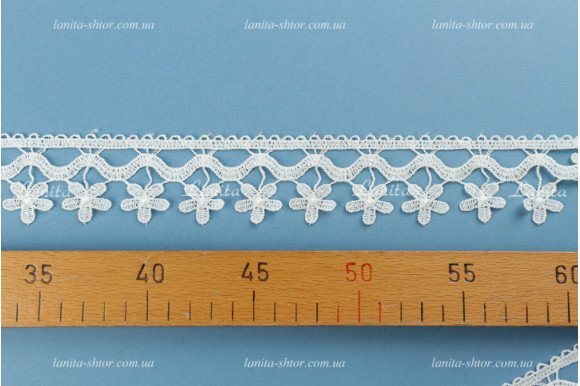 Мереживо молочне 5см KTD-7954