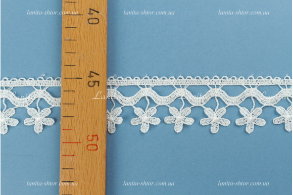 Мереживо молочне 5см KTD-7954