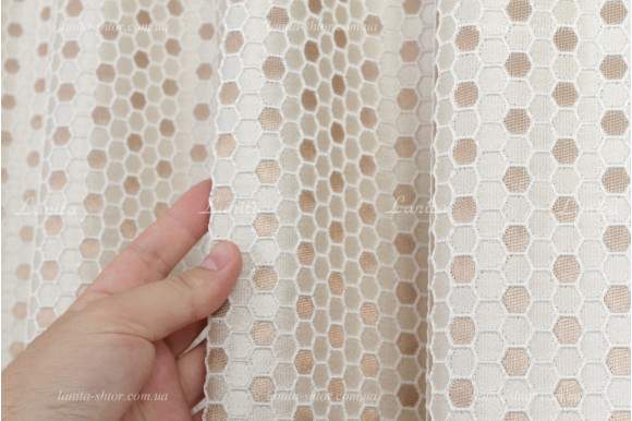 Готові штори жакард-сатин Bellmar GS-8055 2,57м/2*1,90м