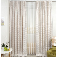 Готовые шторы жаккард-сатин Bellmar GS-8055 2,57м/2*1,90м
