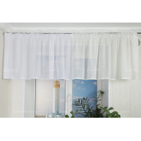 Занавесь юбка бело-молочная ZA-8255 0,60м/3,0м