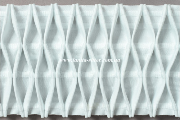 Шторна стрічка широка х/б (вафелька)
