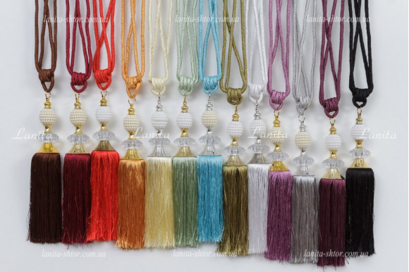 Китиці для штор KGA-6766 чорні