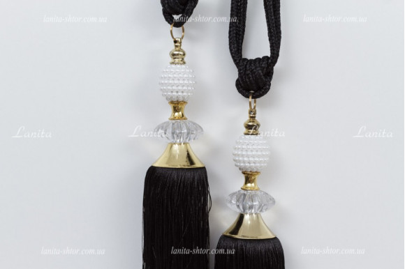 Китиці для штор KGA-6766 чорні