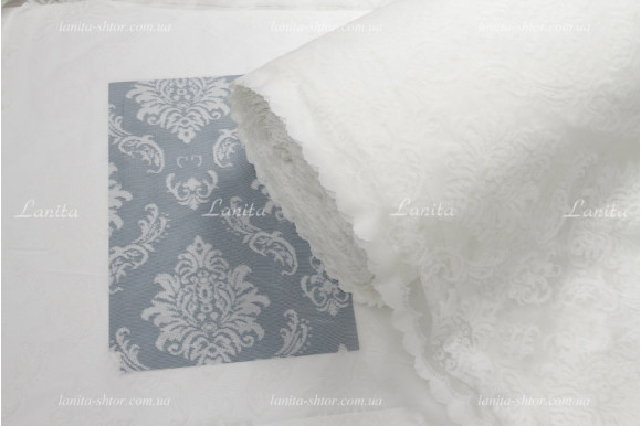 Тюль жаккард корона Woska D-24-27