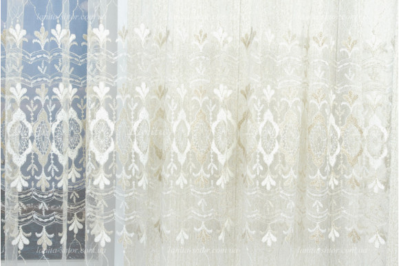 Готовий тюль фатин Veneta GT-8058 2,50м/5,0м