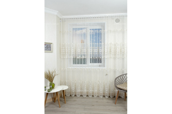 Готовий тюль фатин Veneta GT-8058 2,50м/5,0м