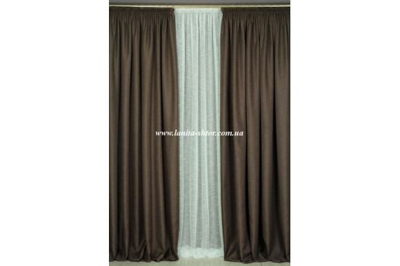 Шторы рогожка Jade SRG-291