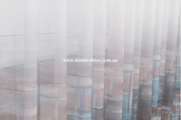 Тюль лен компаньон Venza TCK-1278