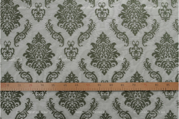 Тюль жаккард корона Woska D-24-32