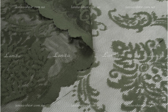 Тюль жаккард корона Woska D-24-32