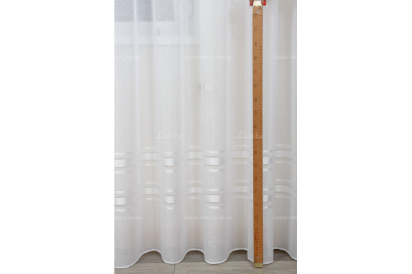 Тюль сабле зі смужками Loris TSP-7961