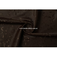 Штора Blackaut Soft Вензель FTV-7901 шоколадний