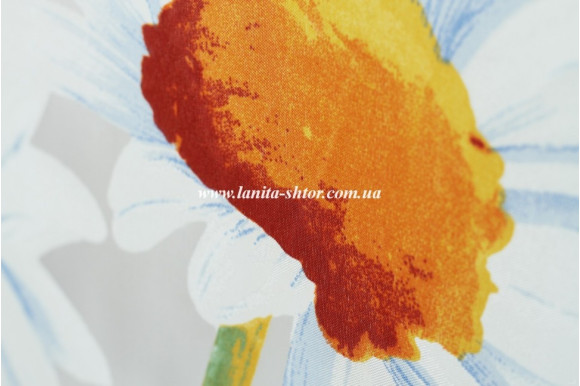 Тюль деворе Ромашка TD-1048 Тюль деворе Ромашка TD-1048