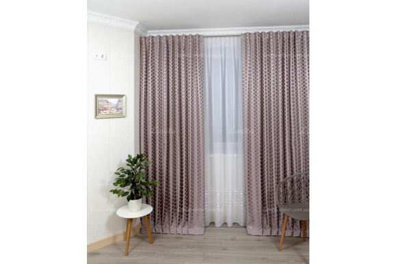 Штори жакард-сатин Matis SSG-7962