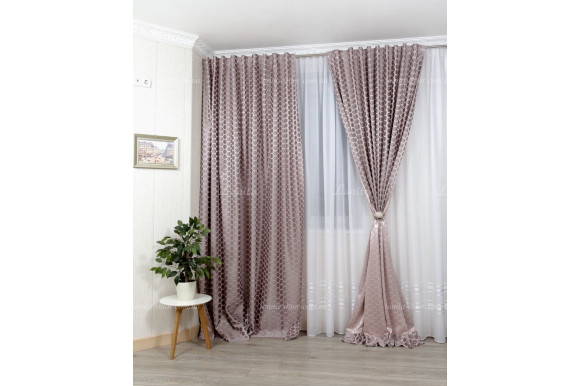 Штори жакард-сатин Matis SSG-7962