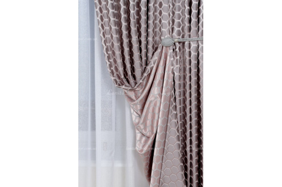 Штори жакард-сатин Matis SSG-7962