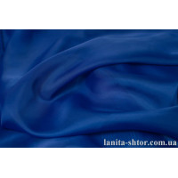 Тюль шифон синий ST-34