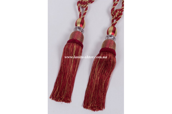 Кисти для штор KCS красные