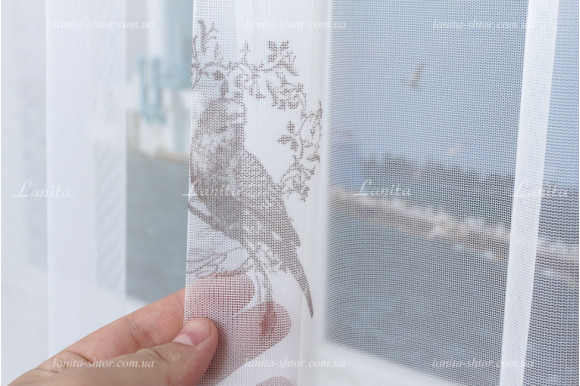 Готовый тюль фатин Jardin GT-7963 2,50м/5,0м
