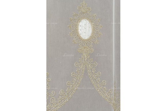 Тюль грек фатин со стразами Agila TFV-8164