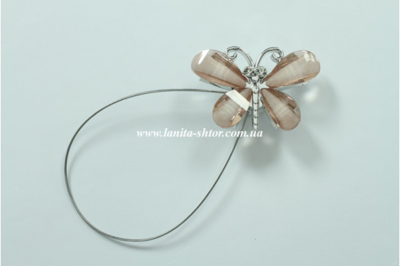 Магніт для штор MB Метелик карамель