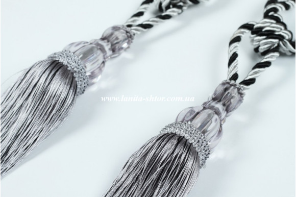 Китиці для штор KGS сірі