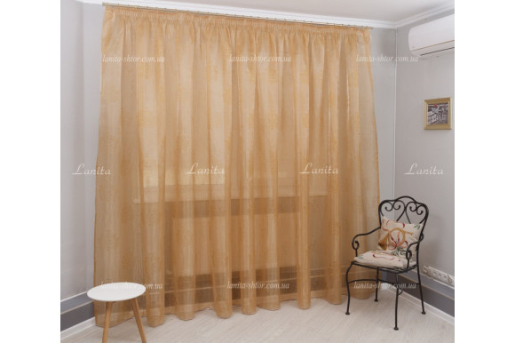 Тюль органза оттиск Mexx TOG-1396