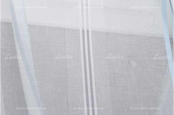 Готовий тюль льон смужка Vivaldi 2,50м/5,30м