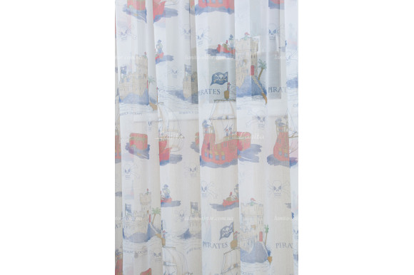 Готовый тюль в детскую GT-7866 2,45м/5,0м Готовый тюль в детскую GT-7866 2,45м/5,0м