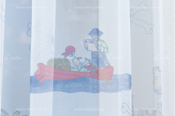 Готовый тюль в детскую GT-7866 2,45м/5,0м Готовый тюль в детскую GT-7866 2,45м/5,0м