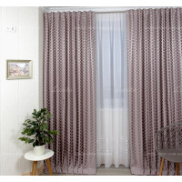 Готовые шторы жаккард-сатин Matis GS-7966 2,60м/2*2,0м