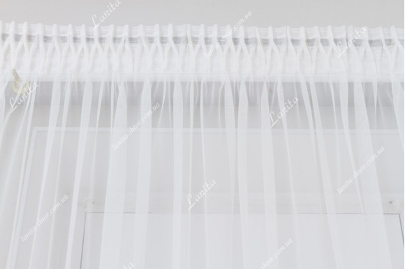 Тюль льон з вишивкою Levante TLV-1284 відріз 6,7 метри