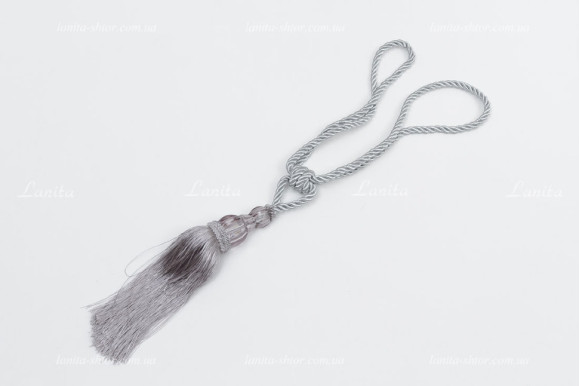 Китиці для штор KGS сіро-сталеві