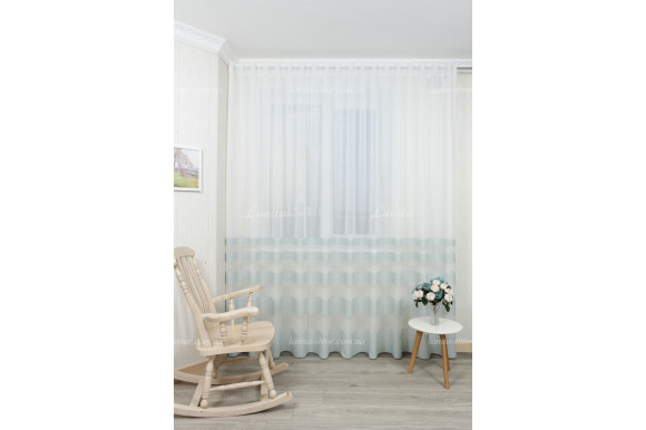 Готовый тюль лен Lebel GT-7668 2,50м/4,0м