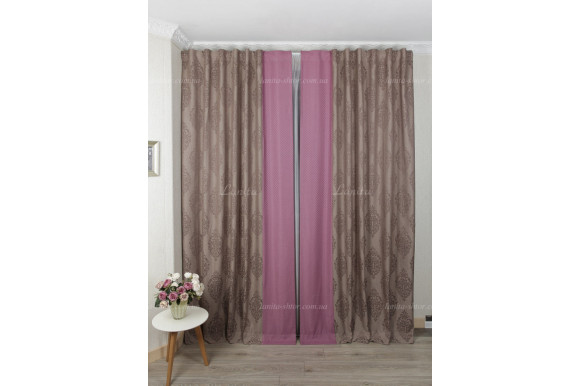 Готові штори комбі GS-8268 2,53м/2*2,55м