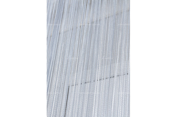 Шторы нити однотонные светло-серые