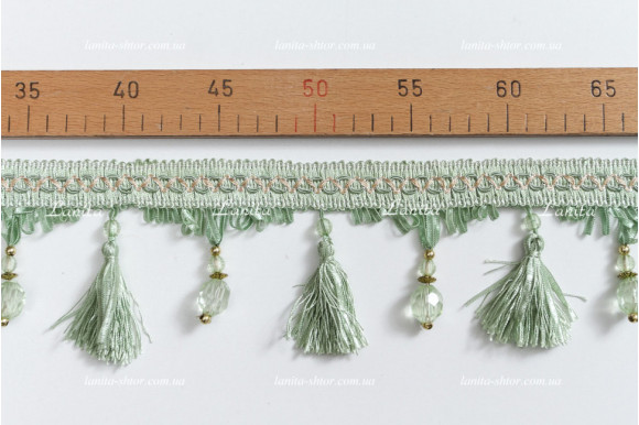 Бахрома для штор BHB салатовая