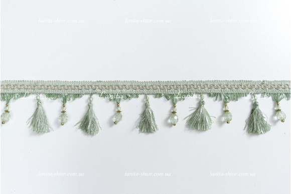 Бахрома для штор BHB салатовая