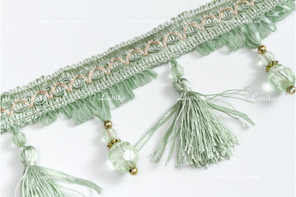 Бахрома для штор BHB салатовая