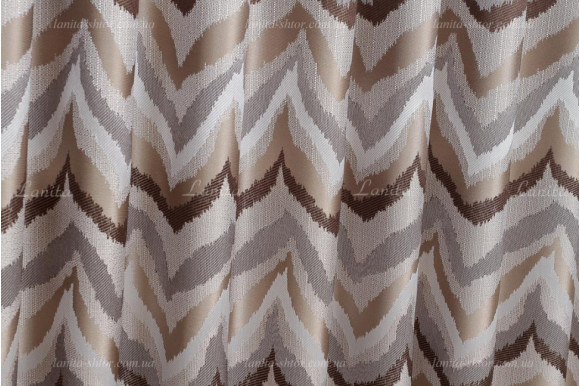 Готові штори жакард Baruti GS-8069 2,65м/2*2,0м