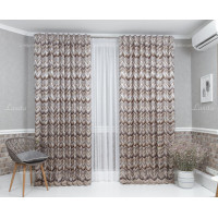 Готовые шторы жаккард Baruti GS-8069 2,65м/2*2,0м
