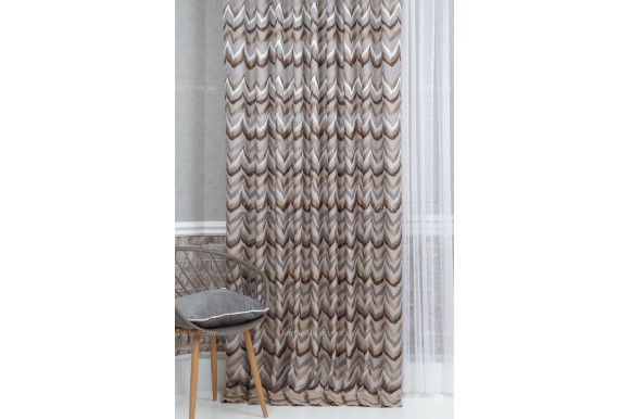 Готові штори жакард Baruti GS-8069 2,65м/2*2,0м