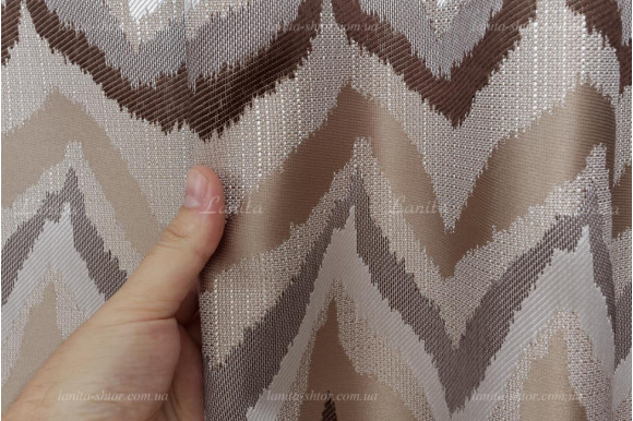 Готові штори жакард Baruti GS-8069 2,65м/2*2,0м