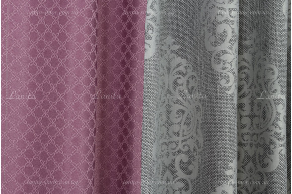 Готові штори комбі GS-08269 2,50м/2*1,60м