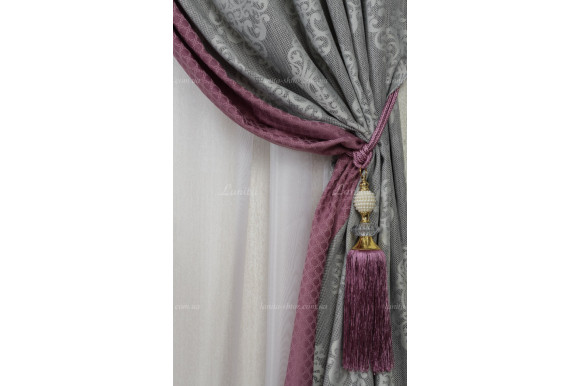 Готові штори комбі GS-08269 2,50м/2*1,60м