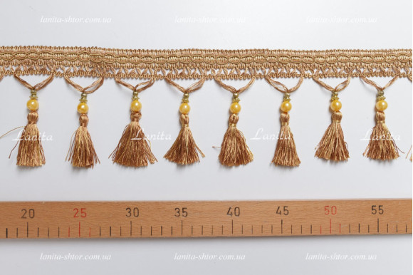 Бахрома для штор DL терракотовая Бахрома для штор DL терракотовая