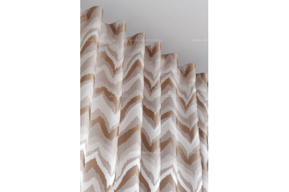 Готові штори жакард Baruti GS-8070 2,65м/2*2,0м